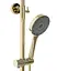 Душовя система Rea Max з термостатом та виливом gold REA-P6617, Золотий - мініатюра 6