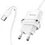 Зарядное устройство Hoco N1 12w набор блок и кабель Type-C белый - миниатюра 1