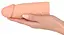 Насадка на пеніс Nature Skin Extension Sleeve 15,5 см (тілесний) - мініатюра 9