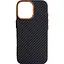 Чехол ArmorStandart LikeCarbon2 SE MagCase для Apple iPhone 17 Black Orange (ARM89160) [156297] - миниатюра 1