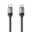 Кабель Usams US-SJ704 60W Magnetic Data Cable Type-C To Type-C-Rui Series 1m tarnish - мініатюра 1