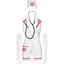Эротический костюм Obsessive Emergency dress + stethoscope S/M - миниатюра 2