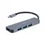 Концентратор Type-C Cablexpert A-CM-COMBO2-01 USB 3.2 х 3 порти, HDMI, метал, сріблястий - мініатюра 1