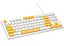 Клавіатура Aula F3032 White plus 21 Yellow keys KRGD Brown EN/UA (6948391201757) - мініатюра 4
