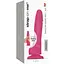 Реалістичний фалоімітатор Strap-On-Me Sliding Skin Realistic Dildo Fuchsia - M, ефект рухомий до - мініатюра 1