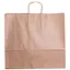 Подарунковий пакет Yiwu HP-10359-3 крафтовий 43х14х40 см 12 шт. бежевий - мініатюра 1
