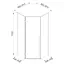 Душова кабіна п'ятикутня Imprese Vaclav 90x90 орна прозоре скло з Easy clean покриттям без піддону хром s6408695, прозорий, хром - мініатюра 2