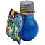 В'язка маса лампочка Danko Toys Fluoric Crazy Slime SLM-07-01U світиться в темряві блакитна - мініатюра 1