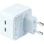 Мережевий зарядний пристрій XO L102 EU Dual QC3.0 type-C port 35W 3A White - мініатюра 2