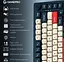Клавиатура игровая механическая GamePro MK-266-BL Asgard Yord Keychron Super Red Switch Bluetooth 5.2/2.4 ГГц/USB Blue - миниатюра 18