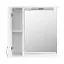 Зеркало со шкафчиком Kraft Прима левое 60 см Белый 30412 - миниатюра 3