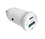Автомобильный ЗП Piko 20 W USB + Type-C (CC-302QP) белое - миниатюра 1