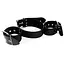 Ошейник с наручниками из натуральной кожи Art of Sex - Bondage Collar with Handcuffs - миниатюра 5