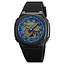 Наручний годинник чоловічий 2091BKBUBK Black-Blue-Black Skmei acs0030301 - мініатюра 1