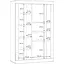 Витрина Forte Meble Lefkadas низкая 2 дверцы - миниатюра 5