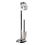 Держатель для туалетной бумаги со щеткой DARWIN (10.05413) - миниатюра 1
