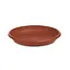 Піддон пластиковий Linea Mediterraneo, 44 см круглий, теракот (83440) - мініатюра 1