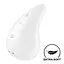 Вібратор для клітора Satisfyer Dew Drop білий - мініатюра 5