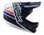 Велошолом Troy Lee Designs D3 Fiberlite Silhoette Navy/White S (1106-198757002) - мініатюра 2