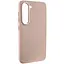 Шкіряний чохол Bonbon Leather Metal Style для Samsung Galaxy S23 Рожевий / Light Pink - мініатюра 2