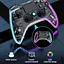 Джойстик геймпад JYC для PS4 и ПК, телефон прозрачный беспроводной с RGB - миниатюра 4
