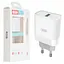 Мережевий зарядний пристрій XO L63 15W FAST EU QC3.0 charger with apple cable Білий - мініатюра 2