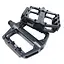 Велосипедные педали алюминиевые Wellgo VB087 на полимерных подшипниках черный (G0001513) - миниатюра 3