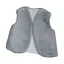 Детский маскарадный жилет 35 см серый - миниатюра 1