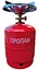 Кемпінговий комплект (газовий балон та пальник) A003 (5кг 12л) - мініатюра 2