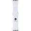 Ремешок Apple Watch Silicone 42/44/45/46/49 мм Белый S - миниатюра 1