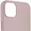 Чохол Silicone case AAA with Magsafe для Apple iPhone 14 Pro Max 6.7 Рожевий/Chalk Pink - мініатюра 3