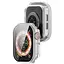 Чохол-накладка DK для Apple Watch 42mm (Series 10) Пластик Gloss Glass Full Cover (clear) - мініатюра 2