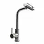 Змішувач для кухні Platinum XK08A нержавіюча сталь - мініатюра 1