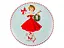 Набір з 2-х тарілок Lefard Miss Christmas 20.5 см (924-886) - мініатюра 2