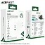 Зарядний пристрій Acefast GaN A41 3 виходи 2*Type-C і 1*USB 65W біле - мініатюра 4