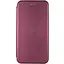 Шкіряний чохол-книжка Classy для TECNO Sark Go 1 (KL4) / Sark Go 2025 Бордовий - мініатюра 1