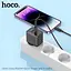 Сетевое зарядное устройство Hoco CS14A Ocean PD20W+QC3.0 charger set(C to iP) черный - миниатюра 2