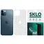 Защитная пленка SKLO Back тыл+лого для Apple iPhone 5/5S/SE Прозрачный/Соты - миниатюра 1