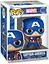 Фігурка Funko Pop Марвел Капітан Америка Marvel Captain America 10 см FP M CA 1419 - мініатюра 3