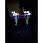 Світильник садовий Gardlov сонячний у формі грибів RGB 10 LED 70 см водонепроникний 2 шт. - мініатюра 5