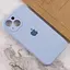 Чохол Epik Silicone Case Full Camera Protective AA для Apple iPhone 14, 6.1 Блакитний/Lilac Blue - мініатюра 4