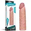Насадка на пенис Lovetoy Pleasure X-Tender Penis Sleeve 17 см телесный - миниатюра 2