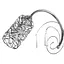 Люстра потолочная Brille классическая в зал E14 40W CH (LK-441C/3) - миниатюра 3