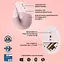 Мишка Logitech Lift Vertical Ergonomic Wireless/Bluetooth Rose (910-006478) - мініатюра 6
