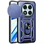 Чехол Ummi Camshield Serge Ring для Xiaomi Redmi Note 14 Pro 5G / Poco X7 Синий / Navy - миниатюра 1