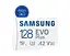 Samsung Мапа пам'яті microSD 128GB C10 UHS-I R130MB/s Evo Plus + SD - мініатюра 2