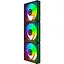Комплект вентиляторов GameMax 3*120мм mm Black frame ARGB Fan RA300 BK (RA300 BK) - миниатюра 4