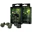 Набір кубиків Elvish Black & glow-in-the-dark Dice Set , 7 шт. (SELV04) - мініатюра 1