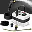 Багатофункціональний пароочисник Steam Cleaner 2500W бак 900 мл з набором насадок 10 в 1  Білий/Чорний - мініатюра 2