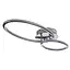 Люстра стельова Brille світлодіодна 25W WW CH (BL-563C/2) - мініатюра 3